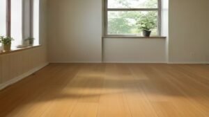 Robô aspirador Roomba Combo j9+ na base de carregamento em sala de estar moderna.